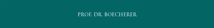 Prof. Dr. Boecherer - Prof. Dr. Boecherer